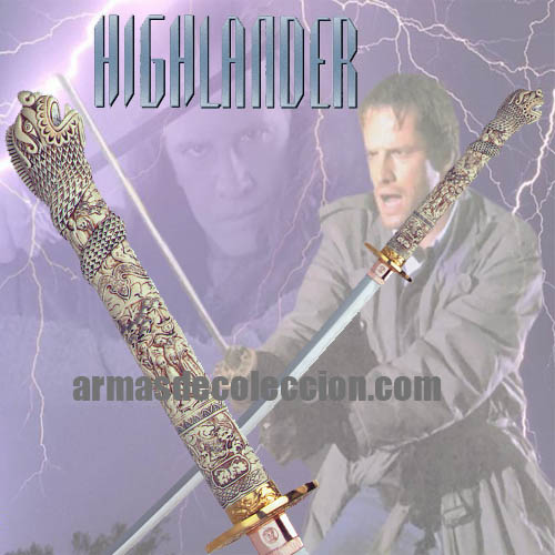 Katana Connor MacLeod. Los Inmortales. OFICIAL