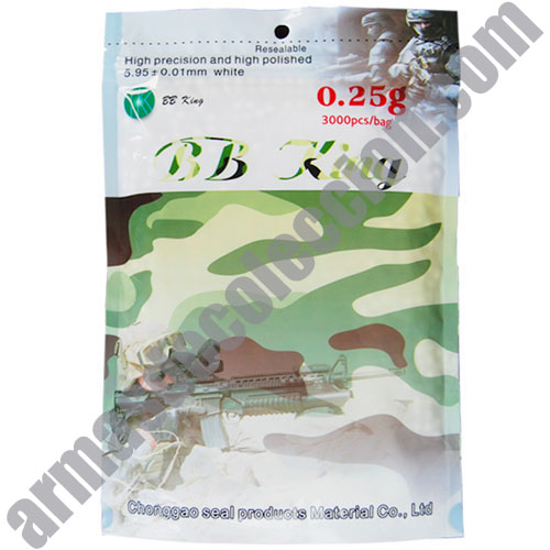 BB King  3000 bbs 6mm 0,25 grs
