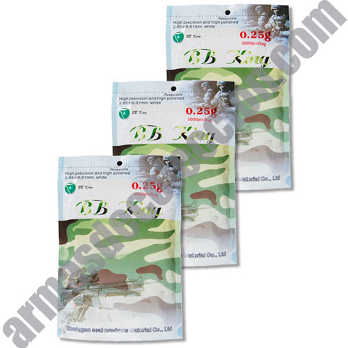 BB King  9000 bbs 6mm 0,25 grs