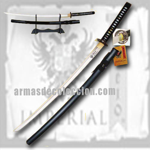 Katana forjada #1 de Toledo Imperial con katanero especial.
