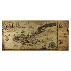 Tom Sawyer : Mapa de la Isla de los Piratas