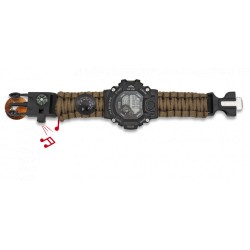 Paracord Barbaric Digital Watch + accessory CO