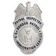 American Metal Wallet Plate Patrol Inspector