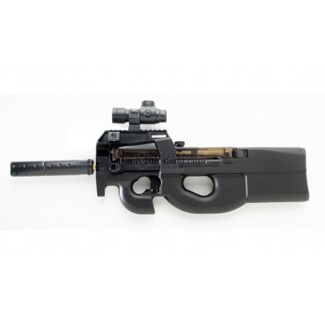 D90H Electric Rifle Muffler and Visor