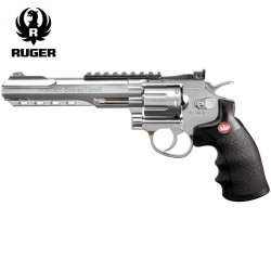 Revólver Ruger SuperHawk 6" Chrome - 6MM - CO2 - Full Metal