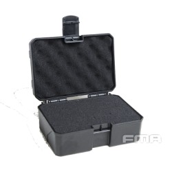 CAJA RIGIDA FMA 15 X 10 CM ACOLCHADO NEGRO