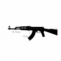 Tatuaje AK 47 Kalashnikov