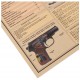 Lámina infograma de la pistola Makarov 9mm