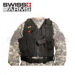 Colete Tático Swiss Arms com Holster