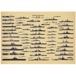 Lámina "USA Navy 2ª GM"