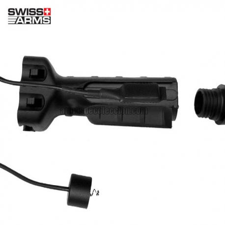 Grip táctico com boxe para conector