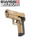SWISSS ARMS MLE HPA FDE. 6mm Pistola de muelle