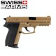SWISSS ARMS MLE HPA FDE. 6mm Pistola de muelle
