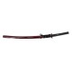 Katana funcional Fumetsu. Acero damasquino