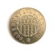 Réplica de moneda 25 milésimas de escudo de 1868