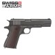 Swiss Arms P1911 Pistola 4.5MM CO2 Full Metal BlowBack