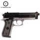 Colt 1911 Black Silver 0,7J - Metal Slide - Muelle- 6mm