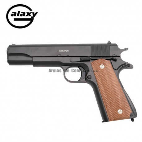 Galaxy G13S FULL METAL tipo Colt 1911 Classic - Pistola Muelle - 6 mm