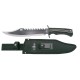 Cuchillo táctico 10698BK 43,5 cm con hoja de 29 cm