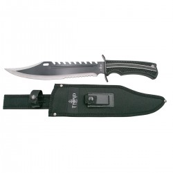 Cuchillo táctico BLACK 10698BK 43,5 cm con hoja de 29 cm