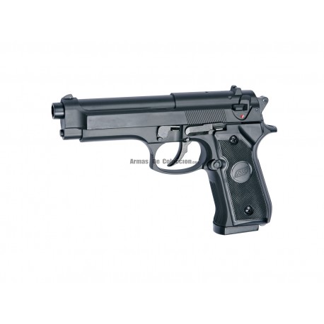 PISTOLA ASG M92F HEAVY WEIGHT MUELLE NEGRO