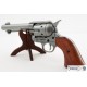 Réplica Revólver Colt Peacemaker .45 Prata Envelhecida EUA 1873 Denix 1186/G
