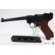 Parabellum Luger P08 6" Replica with Wooden Grips - German Legacy 1898