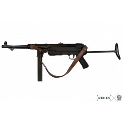 MP40 Machine Gun Replica Germany 1940 by Denix - Reference 1111/C: History and Quality in Detail