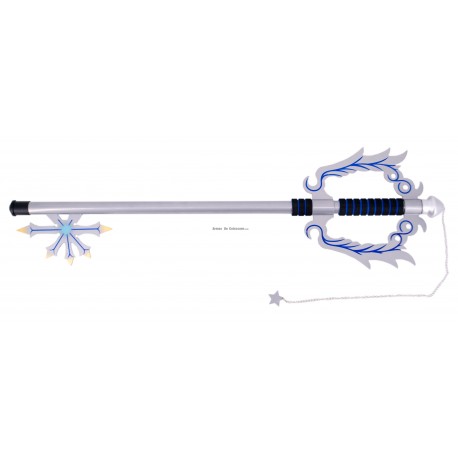 Kingdom Hearts: Espada Llave Oathkeeper Réplica de 85 cm en Metal con Mango de Espuma - Ref. S0323
