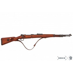 Réplica Carabina Mauser 98K Alemania 1935 - Correa Piel - Denix Ref. 1146/C: Precisión Histórica y Detalle