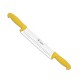 Cuchillo quesero doble mango – corta quesos - en acero inox 3Cr13Mov - Doble mango-Polipropileno/Amarillo - 50.80 cm