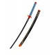 Demon Slayer: Kimetsu no Yaiba: Nichirin Sword of Kochou Shinobu - Bamboo Blade - Suitable for Cosplay and Display