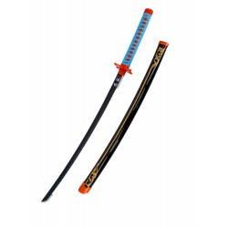 Demon Slayer: Kimetsu no Yaiba: Espada Nichirin de Kochou Shinobu - Lâmina de Bambu - Adequada para Cosplay e Exibição