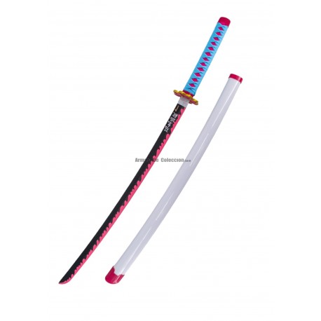 Kimetsu no Yaiba: Nichirin Sword of Kanroji Mitsuri - Bamboo Blade - Suitable for Cosplay and Display