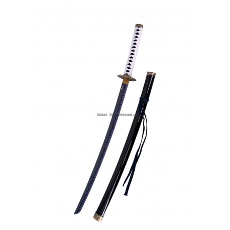 Devil May Cry 5: Katana de Vergil Yamato - de 101 cm -hoja de bamboo - apta para cosplay y exhibición