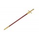 Espada de Napoleón Bonaparte Francia 1809 Denix, 88 cm y 1.052 g, réplica decorativa con funda extraíble, no funcional