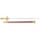 Espada de Napoleón Bonaparte Francia 1809 Denix, 88 cm y 1.052 g, réplica decorativa con funda extraíble, no funcional