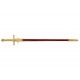 Espada de Napoleón Bonaparte Francia 1809 Denix, 88 cm y 1.052 g, réplica decorativa con funda extraíble, no funcional