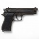 Beretta pistol 92 F.9 mellumm, parab