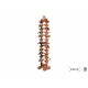 Soporte de pared de madera para réplicas de armas - Denix ref. 9993 - 104 cm, exposición vertical para pistolas y fusiles