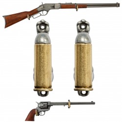SUPORTE DE MADEIRA PARA ESPADAS e RIFLES 117 X 25 CM