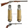 SUPORTE DE MADEIRA PARA ESPADAS e RIFLES 117 X 25 CM