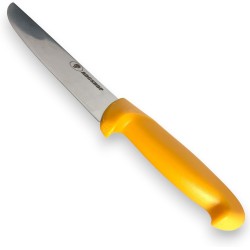 Cuchillo Jamonero – Hoja de Acero Inoxidable 3Cr13Mov – mango Polipropileno/Amarillo - Tamaño Total 43.70 cm