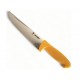 Cuchillo Jamonero – Hoja de Acero Inoxidable 3Cr13Mov – mango Polipropileno/Amarillo - Tamaño Total 43.70 cm