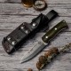 Cuchillo de supervivencia Albainox de 31.70 cm con hoja de acero 3Cr13Mov de 19.00 cm
