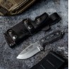 Cuchillo de supervivencia Albainox de 31.70 cm con hoja de acero 3Cr13Mov de 19.00 cm