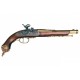 Percussion pistol, Brescia (Italia) 1825. Gold