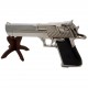 Semiautomatic pistol, caliber .357, .44, .50. Chrome