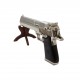 Semiautomatic pistol, caliber .357, .44, .50. Chrome