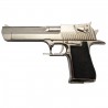 Semiautomatic pistol, caliber .357, .44, .50. Chrome